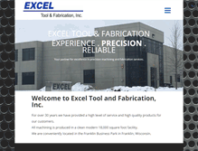 Tablet Screenshot of exceltoolfab.com